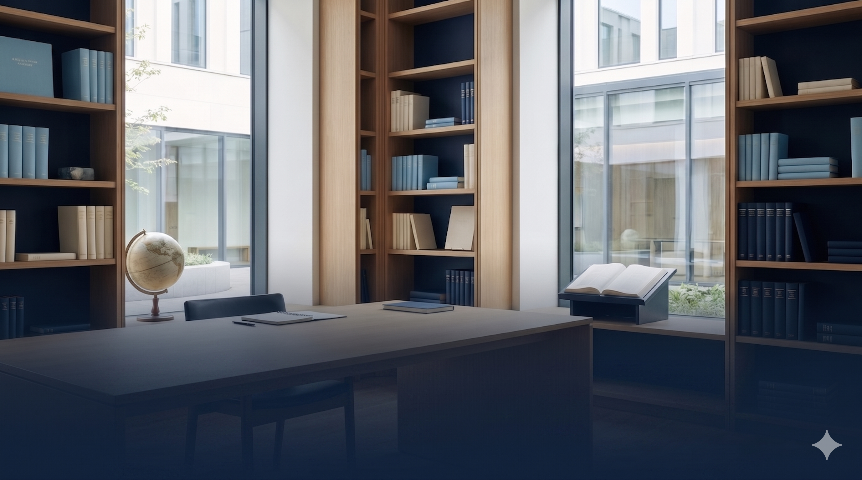 Inspiring workspace with natural light